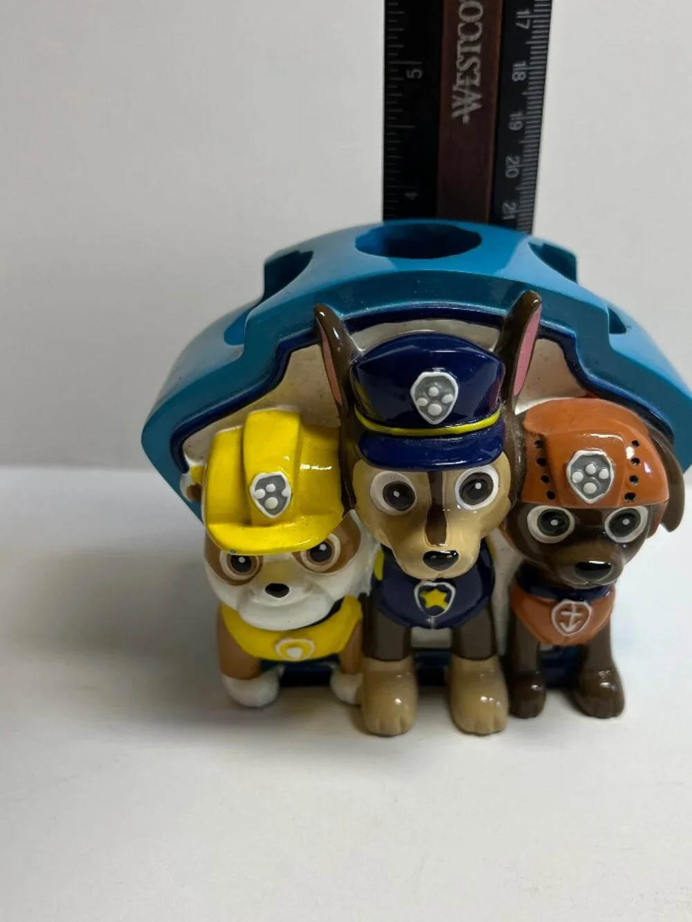 Nickelodeon PAW Patrol Chase Rubble Zuma 2019 Toothbrush Holder Bathroom Decor
